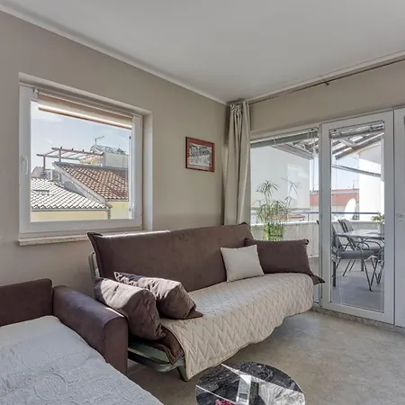 Burle With Balcony Apartament Medulin